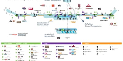 デトロイトターミナルaの地図