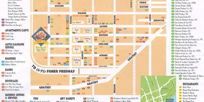 地図"東洋のデトロイト市場